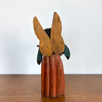 Guatemalan carved wood angel