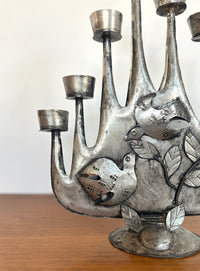 XL Brutalist 1960's candelabra