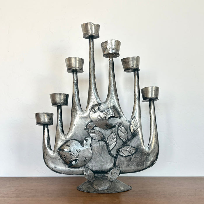 XL Brutalist 1960's candelabra