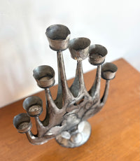 XL Brutalist 1960's candelabra