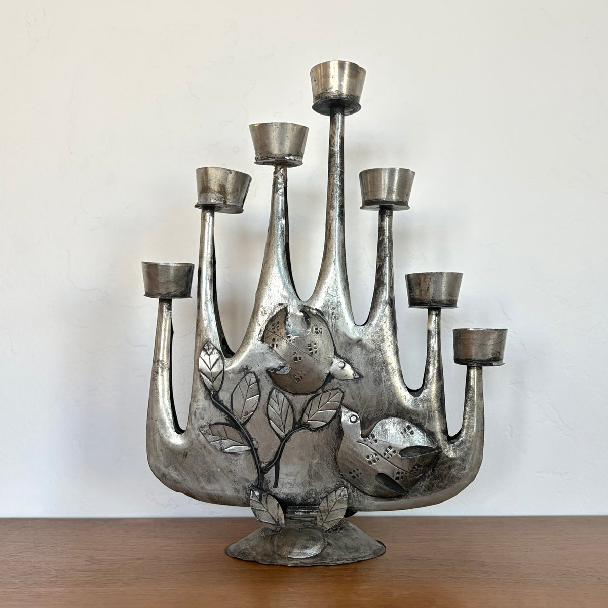 XL Brutalist 1960's candelabra