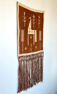 Bulgarian figurative wall hanging