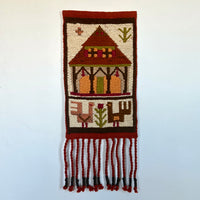 Scandinavian cabin wall hanging