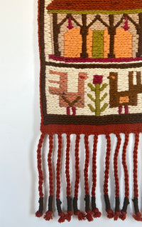 Scandinavian cabin wall hanging