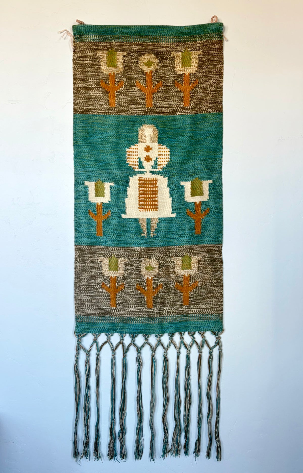 XL Danish folk wall hanging