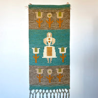 XL Danish folk wall hanging