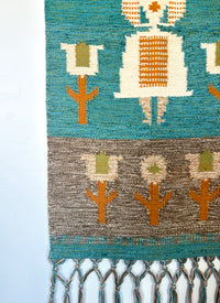 XL Danish folk wall hanging