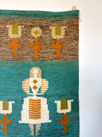 XL Danish folk wall hanging