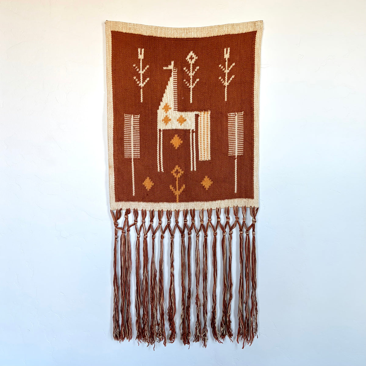 Bulgarian figurative wall hanging