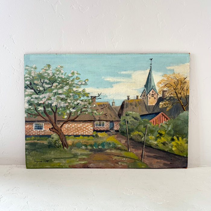 Brick town 16” x 11.5”