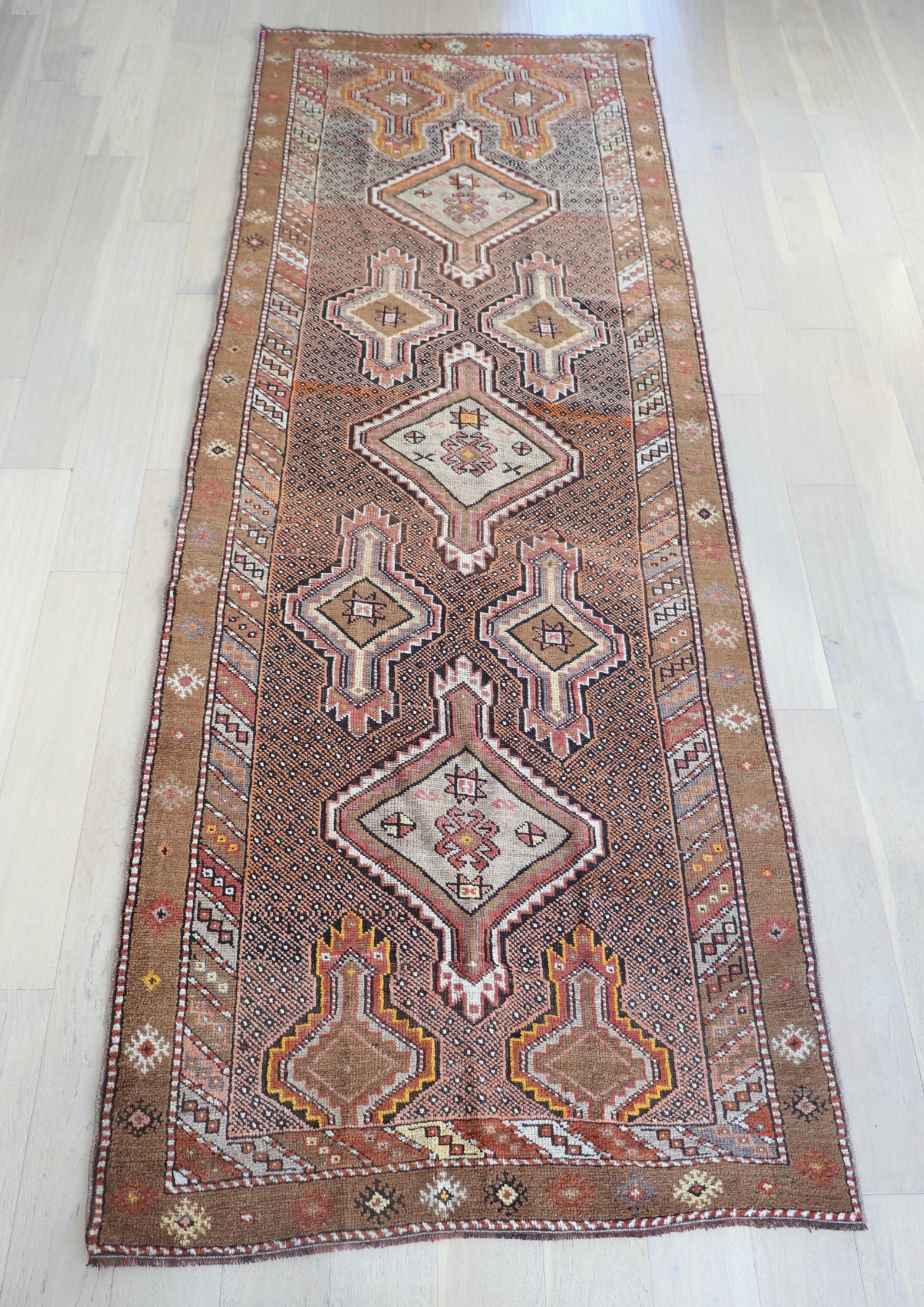 ANATOLIAN トルコラグ　60×90 Vintage Turkish Anatolian Rug for sale at Pamono