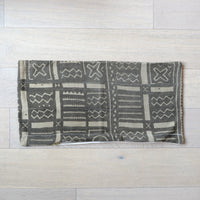 Mud cloth lumbar pillows