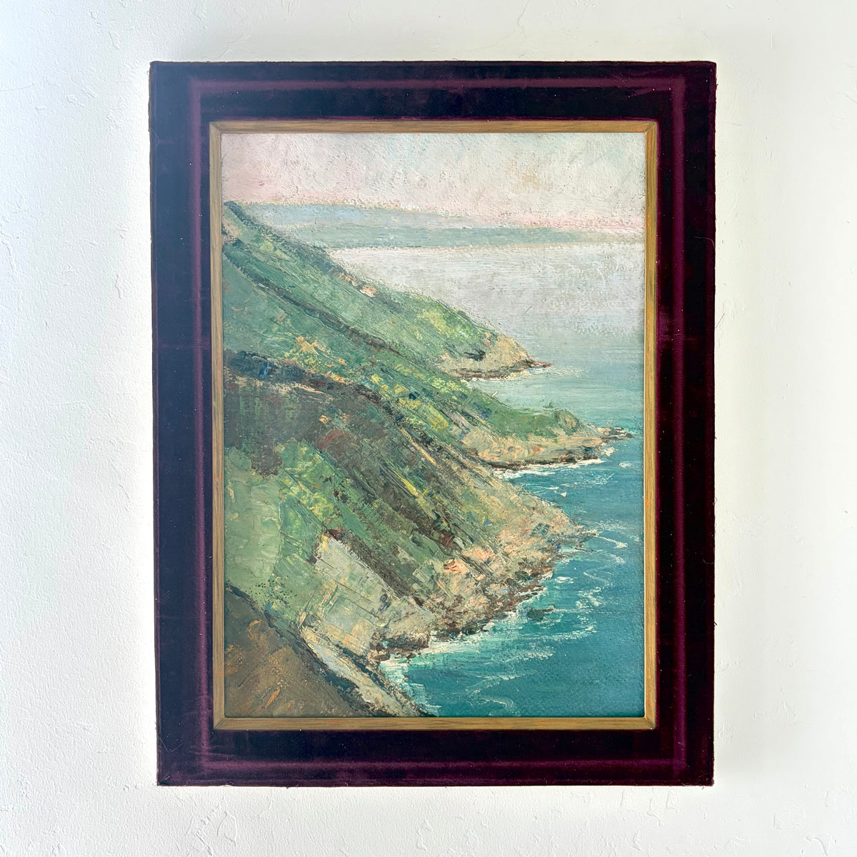 European coastline 19" x 24.5"