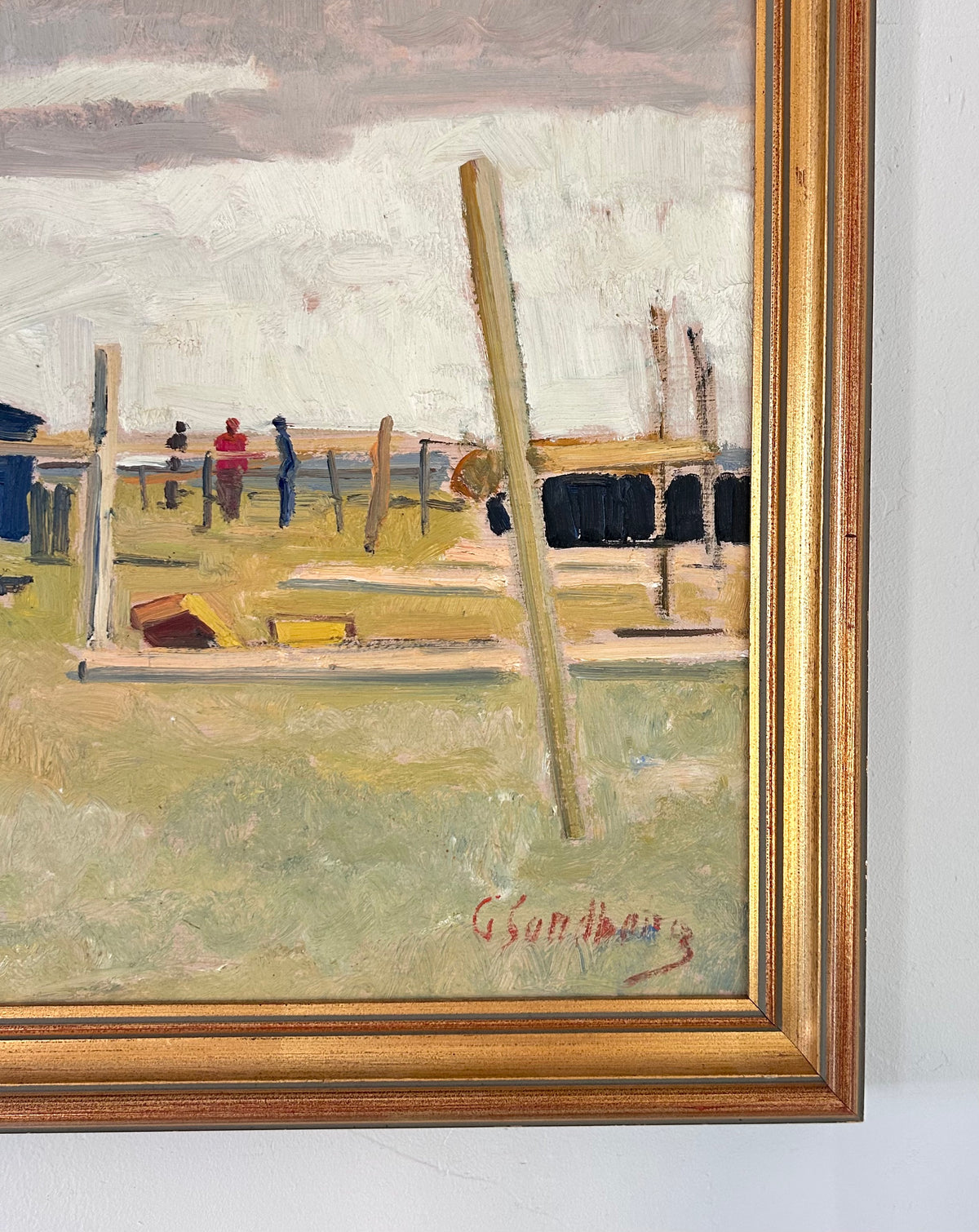 Backyard in Sweden 20.5” x 17.5”