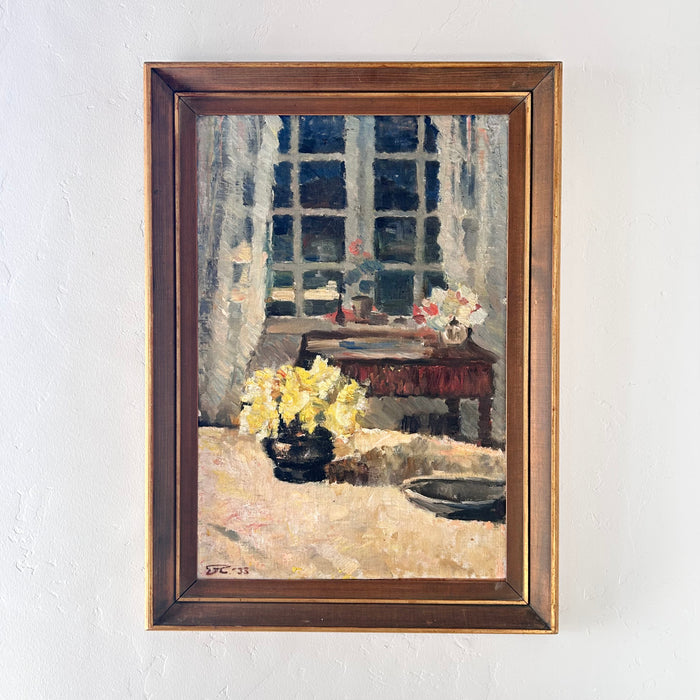 Evening interior 21” x 28.5”