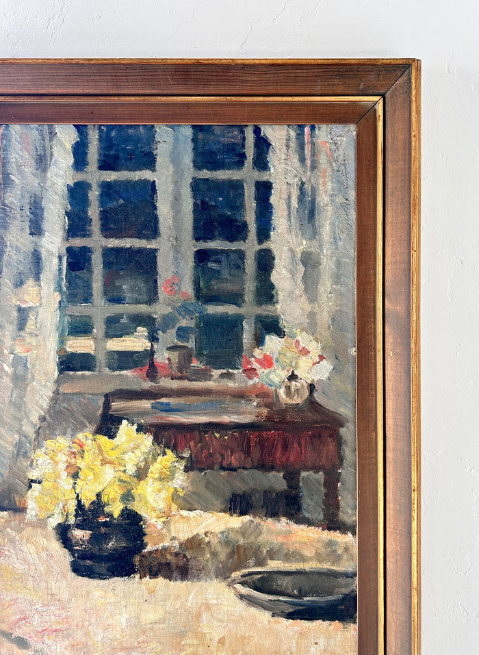 Evening interior 21” x 28.5”