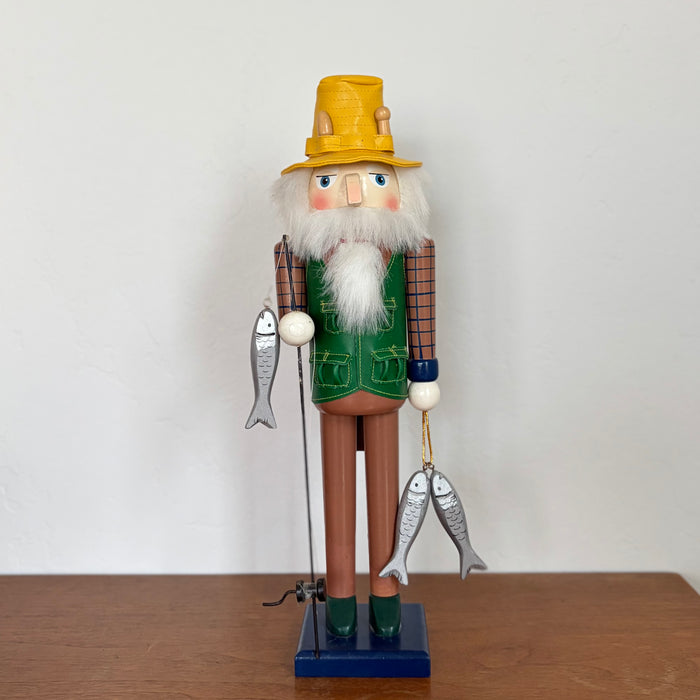 Fisherman nutcracker
