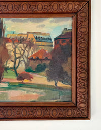 Paris from a park 20” x 16.5”