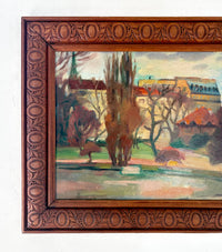 Paris from a park 20” x 16.5”