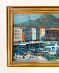 Yacht club in Nice 25.5” x 18.5”