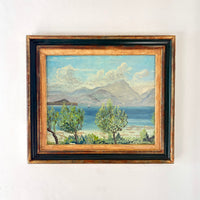 Mountain seascape 23.5” x 20.5”