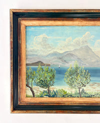 Mountain seascape 23.5” x 20.5”