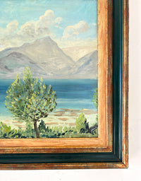 Mountain seascape 23.5” x 20.5”