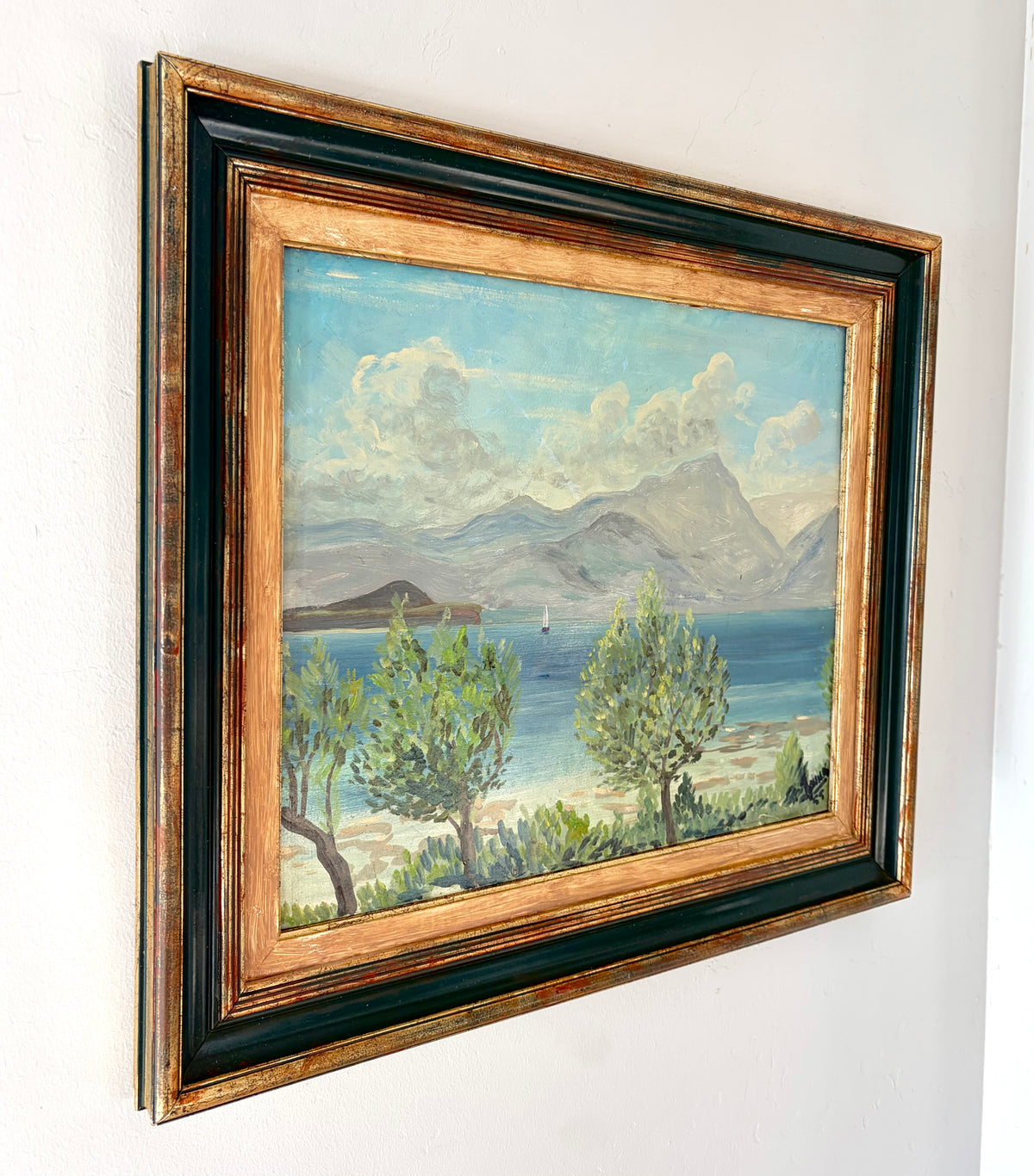 Mountain seascape 23.5” x 20.5”