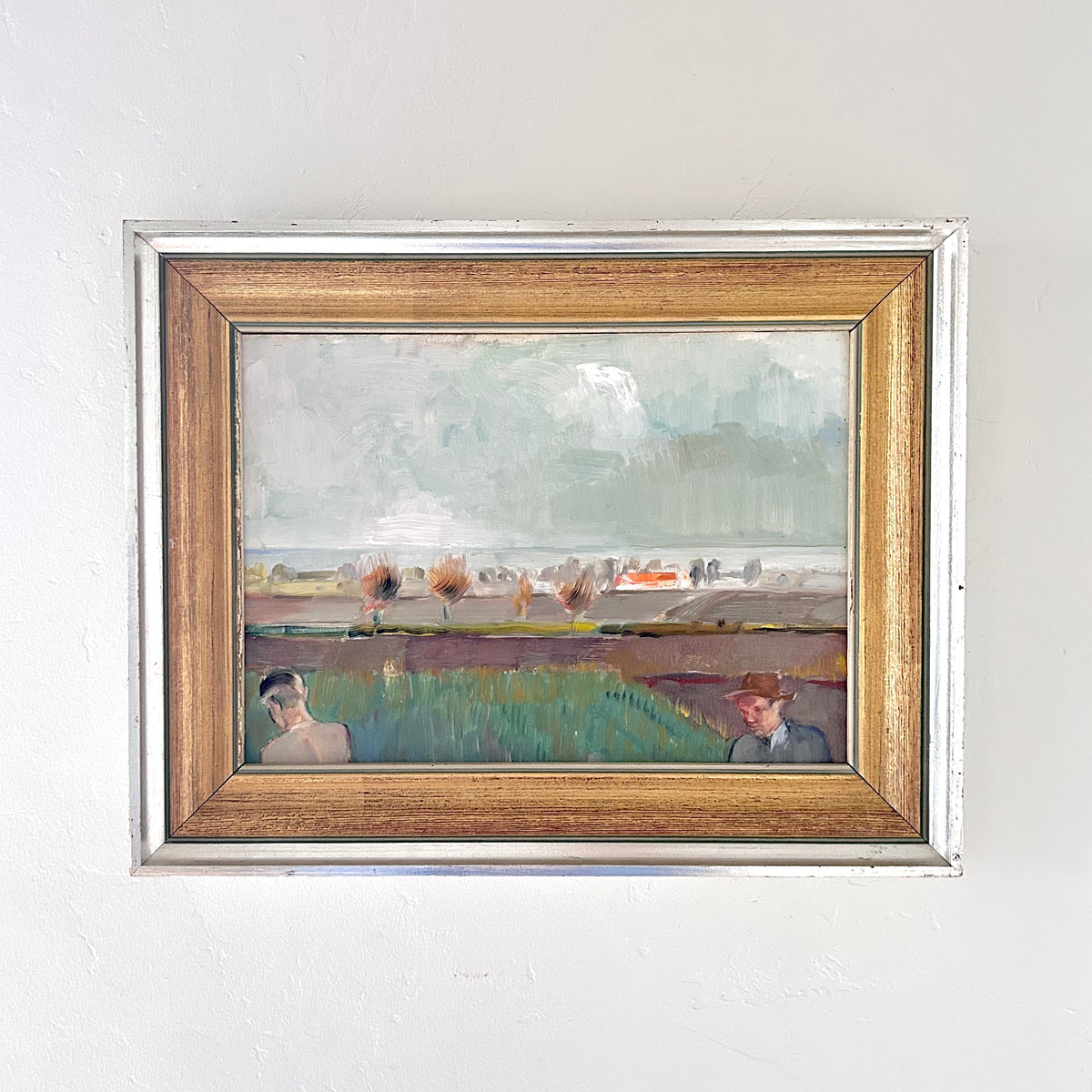 Walking by the field 18.5” x 14.5”