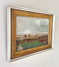 Walking by the field 18.5” x 14.5”