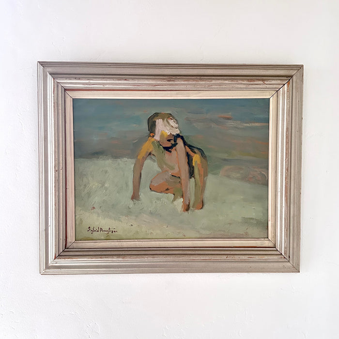 Sandy hair beach boy 25" x 20.5"