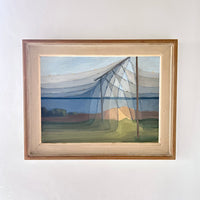 Surrealist landscape 24.5” x 19.5"