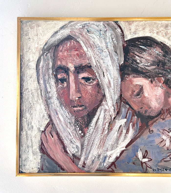 Sibling love 22" x 17.5"