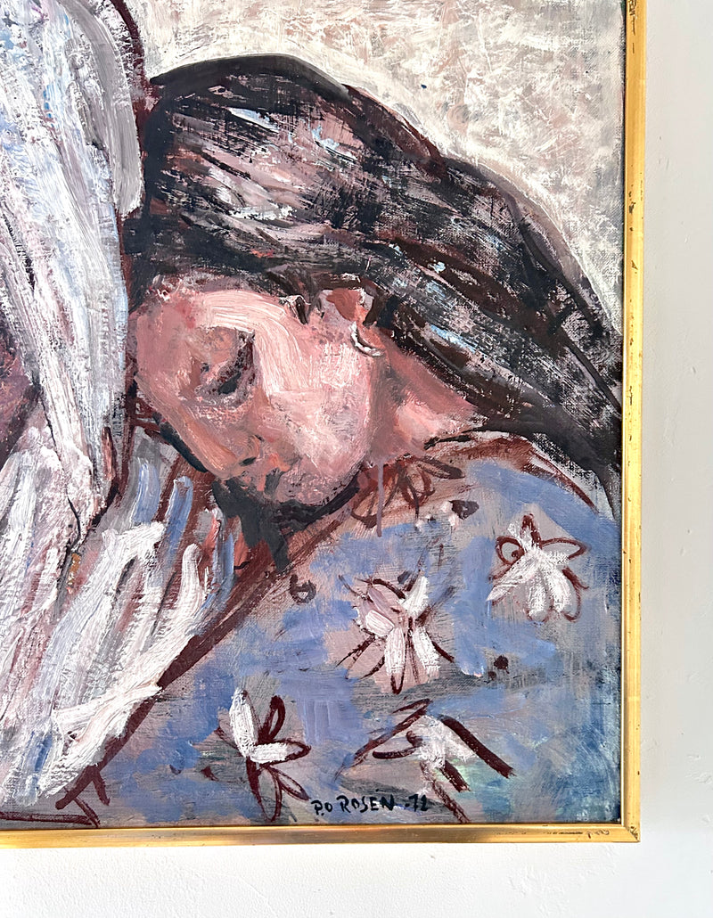 Sibling love 22" x 17.5"