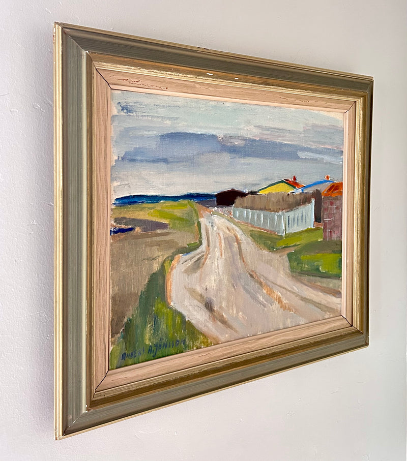 Calm country road 23.5” x 20.5"