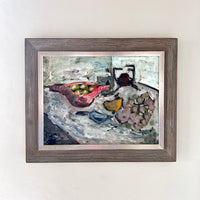 Impressionist fruit still life 24” x 19.5”