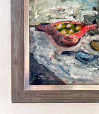 Impressionist fruit still life 24” x 19.5”