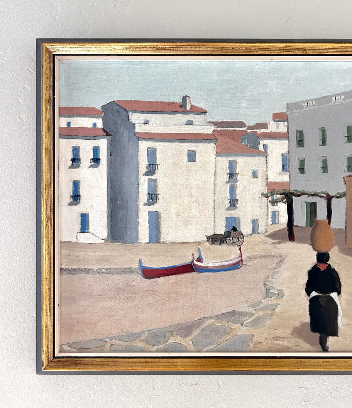Walk home in Greece 17” x 15”