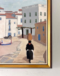 Walk home in Greece 17” x 15”
