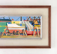 MCM boat yard 28" x 14"
