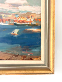Expressionist sea landscape 25" x 21"
