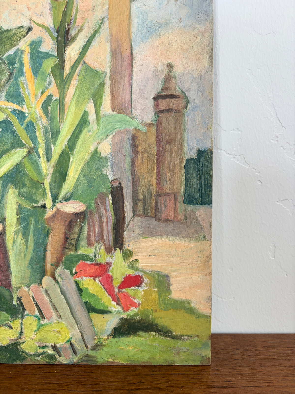 Mediterranean plants 10" x 14"
