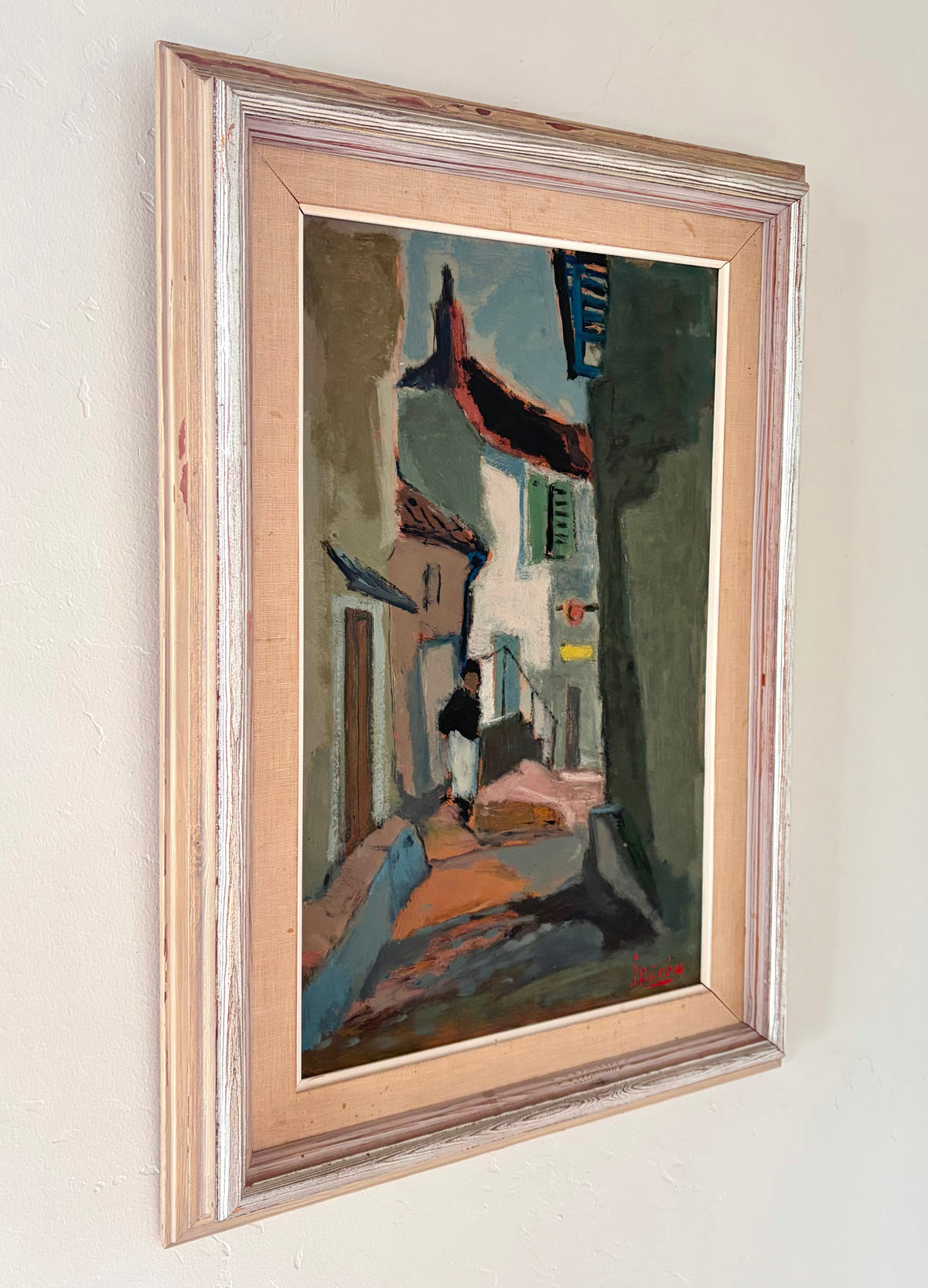 South of France alleyway 19" x 26"
