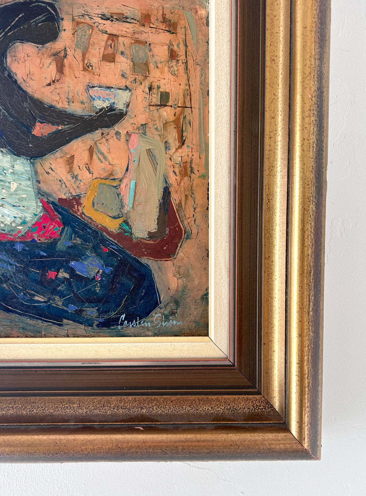 The woman and the offering 18” x 19”