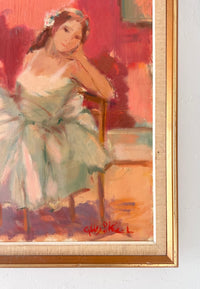 Ballerina sherbet walls 27” x 22.5”