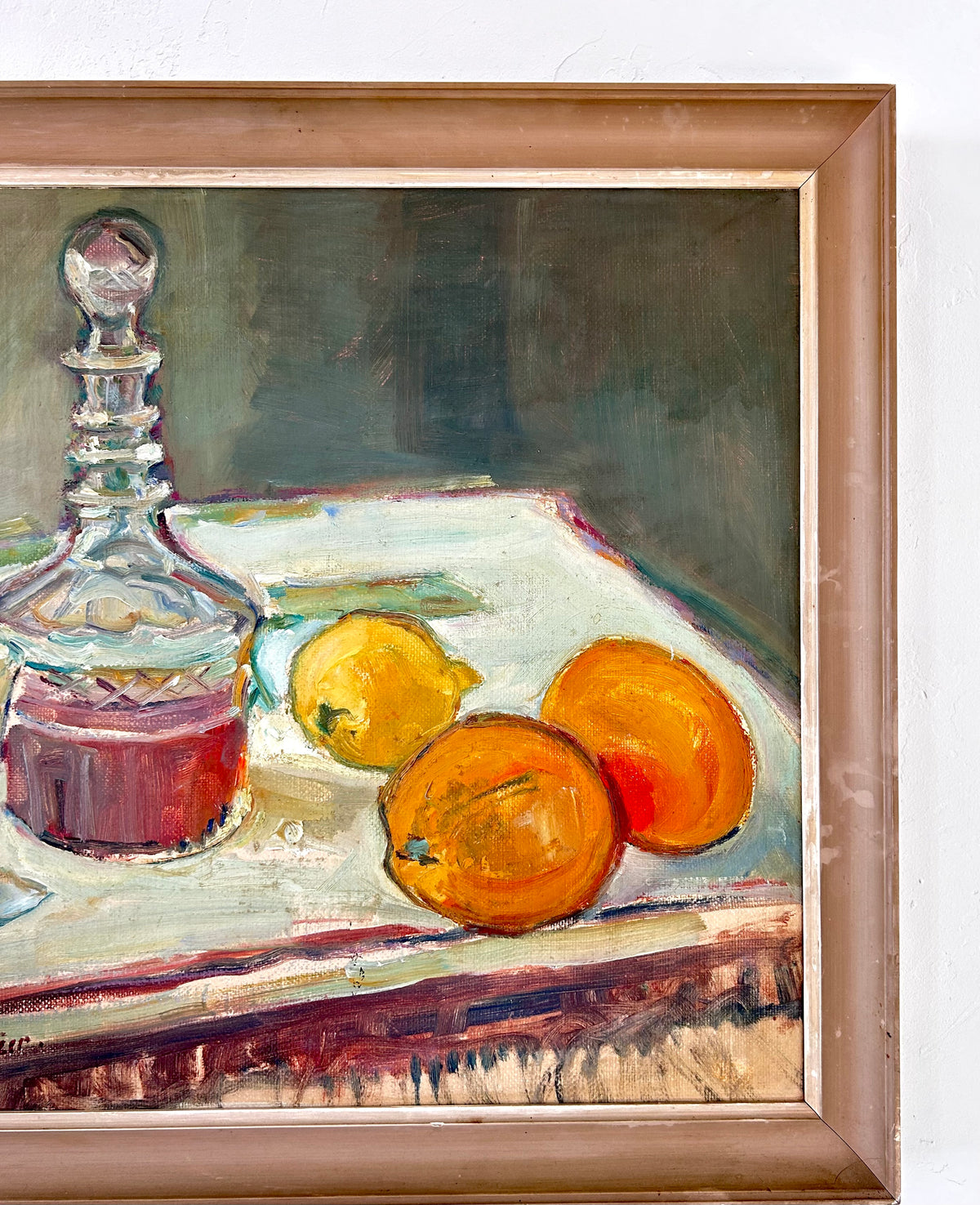 Carafe and citrus 20.5" x 19"