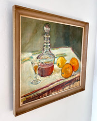 Carafe and citrus 20.5" x 19"