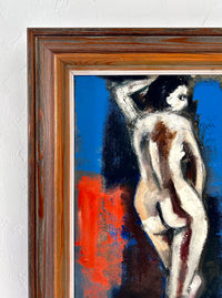 Color blocked nude 12.5” x 16”