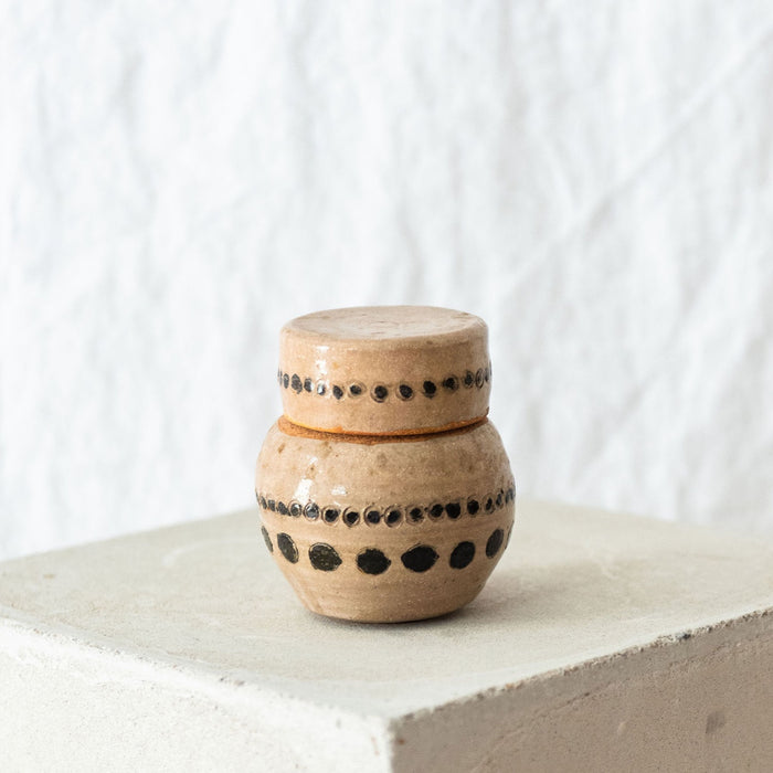 Blush dot canister