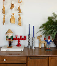 Nordic Santa candle holder no. 2